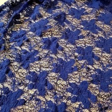 Ткань Гипюр набивной (электрик), 2273